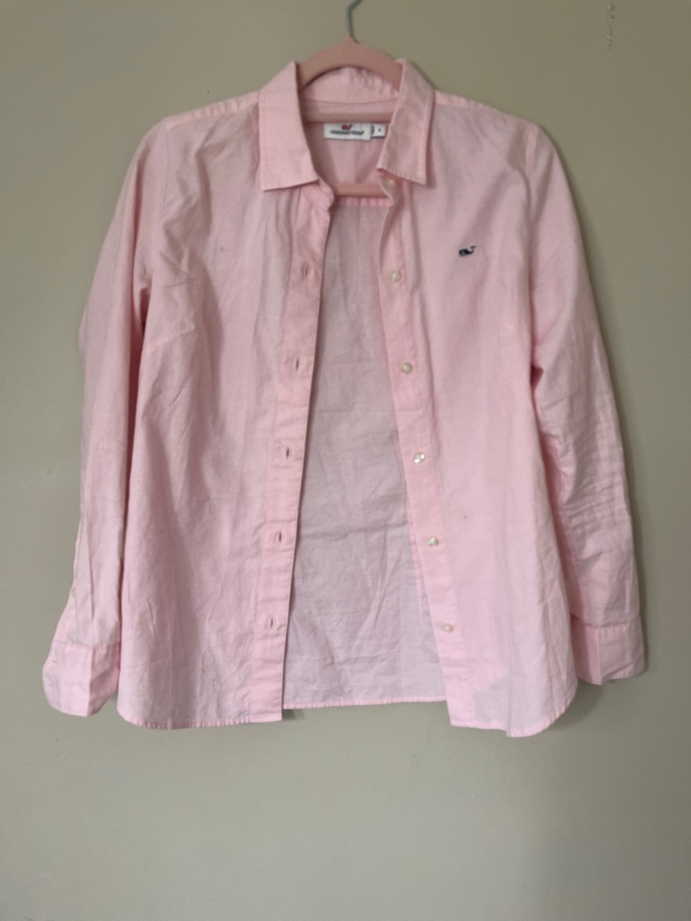Vineyard Vines Light Pink Oxford Button-Down Shirt